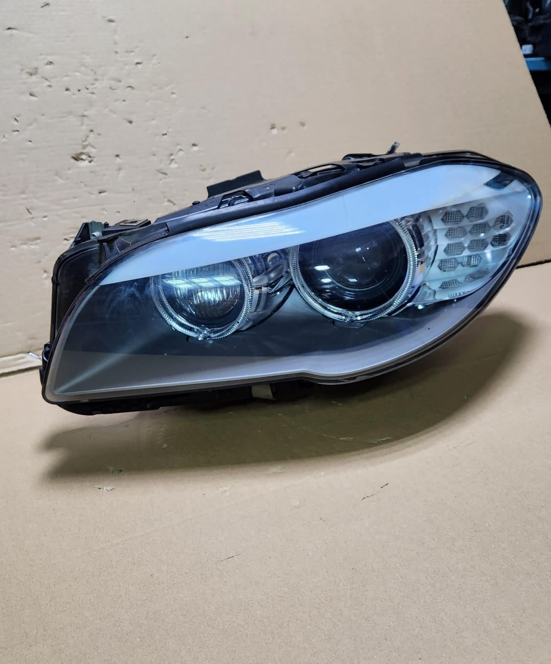 2009-2013 BMW 5 535I Series Headlight Left Side Adaptive Xenon ASSEMBLY 7271905