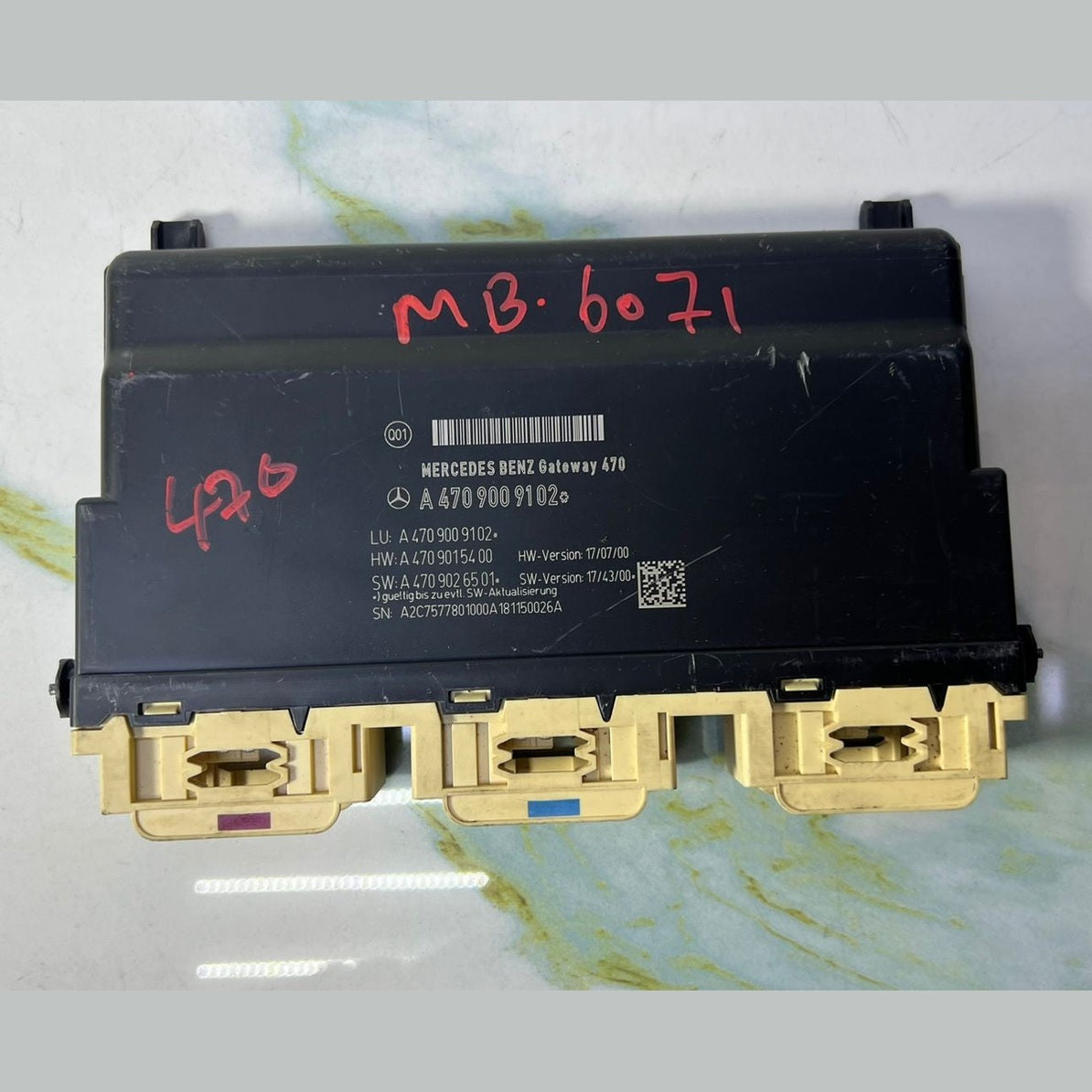 Mercedes-Benz W470 X-Class Seat Control Module A470 9009102 OEM