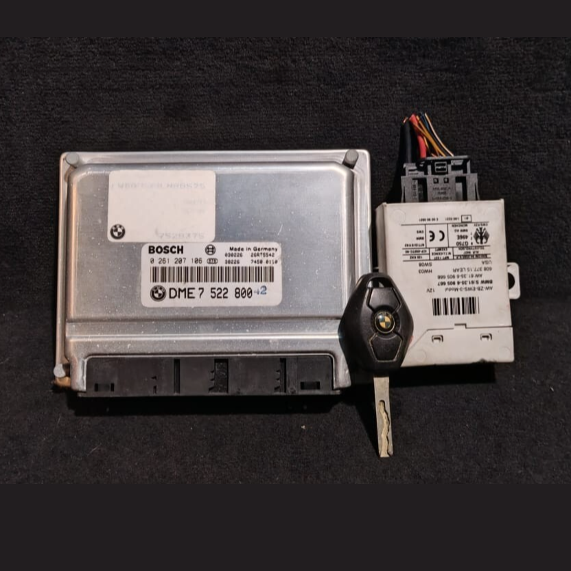 BMW E39 E38 E53 5 7 X5 4.0i 4.4i M62 Motorsteuergerät KOMPLETTSET 7522800