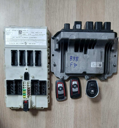 BMW 318i models F30 2015 Engine Control Unit 8662411 ECU SET F20 118I