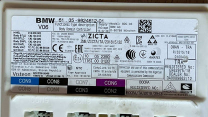 BMW Engine Control Unit 8475468 3 Series G20 320d 2.0 diesel ECU SET 2020-23 RHD