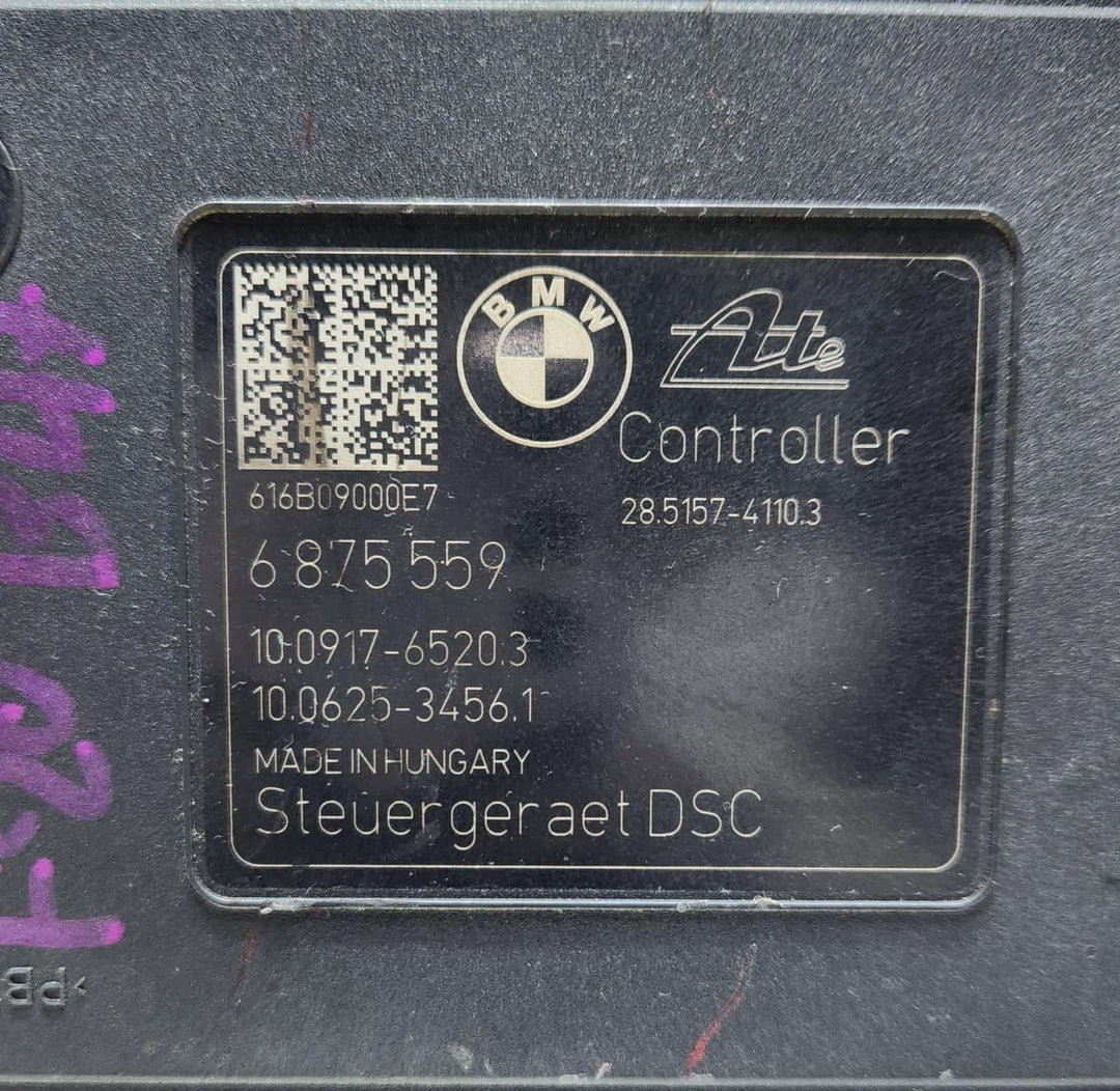 16-17 BMW 320i Abs Pump Control Module 6875559 F20 F22 F30 F31 F32 F34 F36 OEM