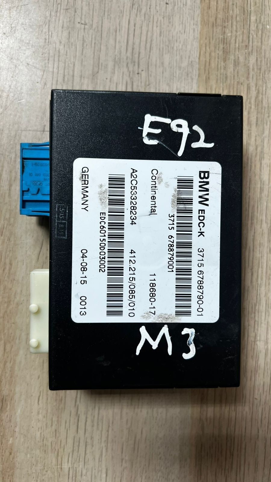 2008-2013 BMW M3 Suspension Control Module 6788790 M3 E90 E92 E93 and Z4 