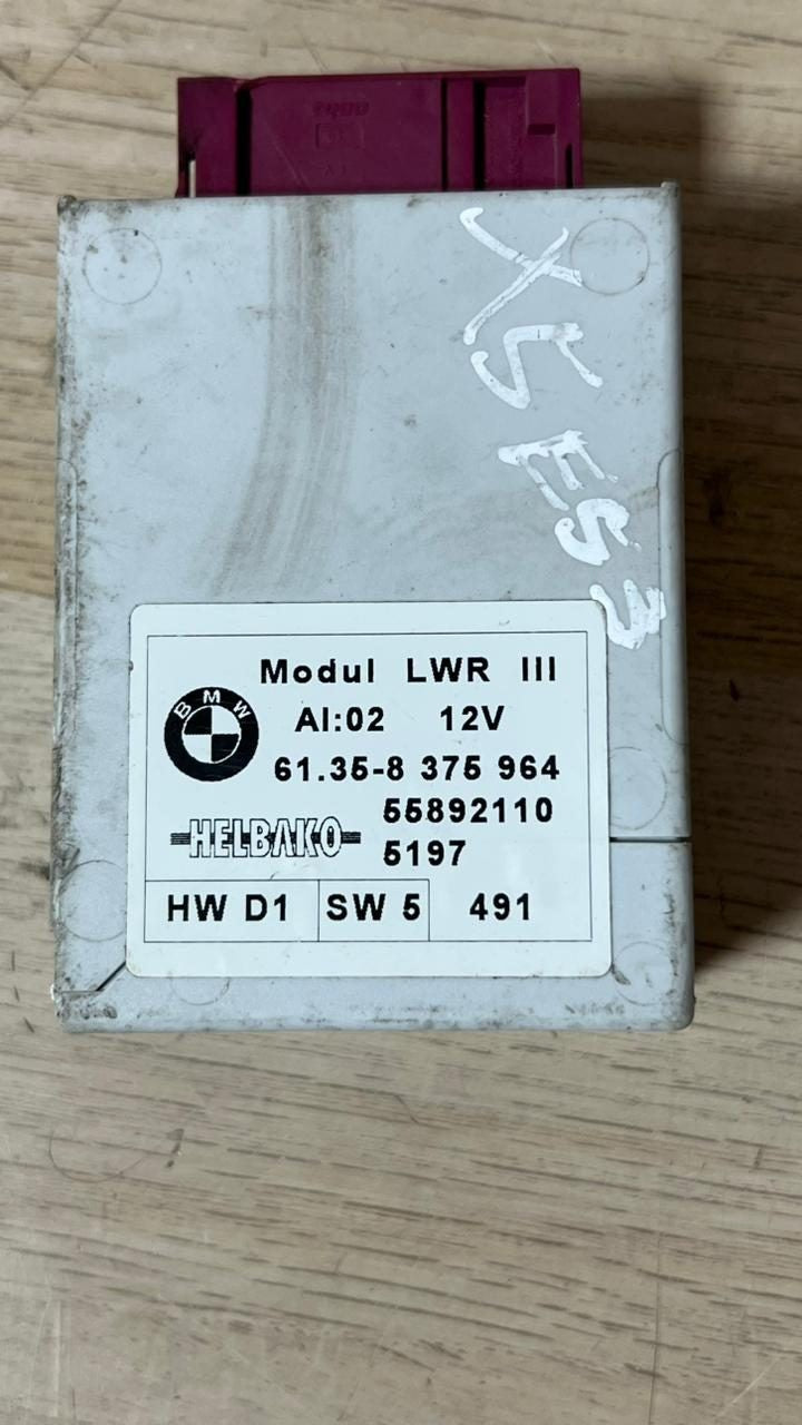 99-01 BMW 740i Headlight Leveling Control Module 8375964  E38 7 Series, E39 5 Se