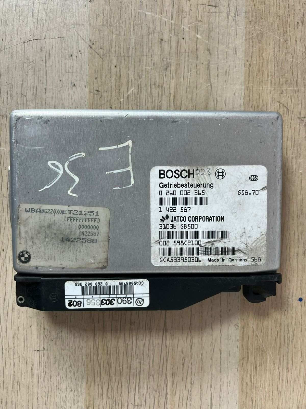 BMW Transmission Control Module 1422587 2.0i and 2.8i M52 engines E36