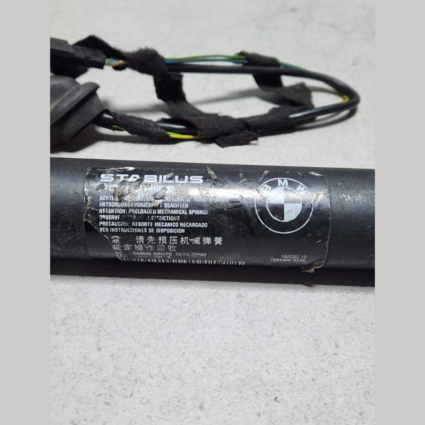 2014-2018 BMW X5 Tailgate Strut Spindle Drive 7294469 X5 F15 and F85