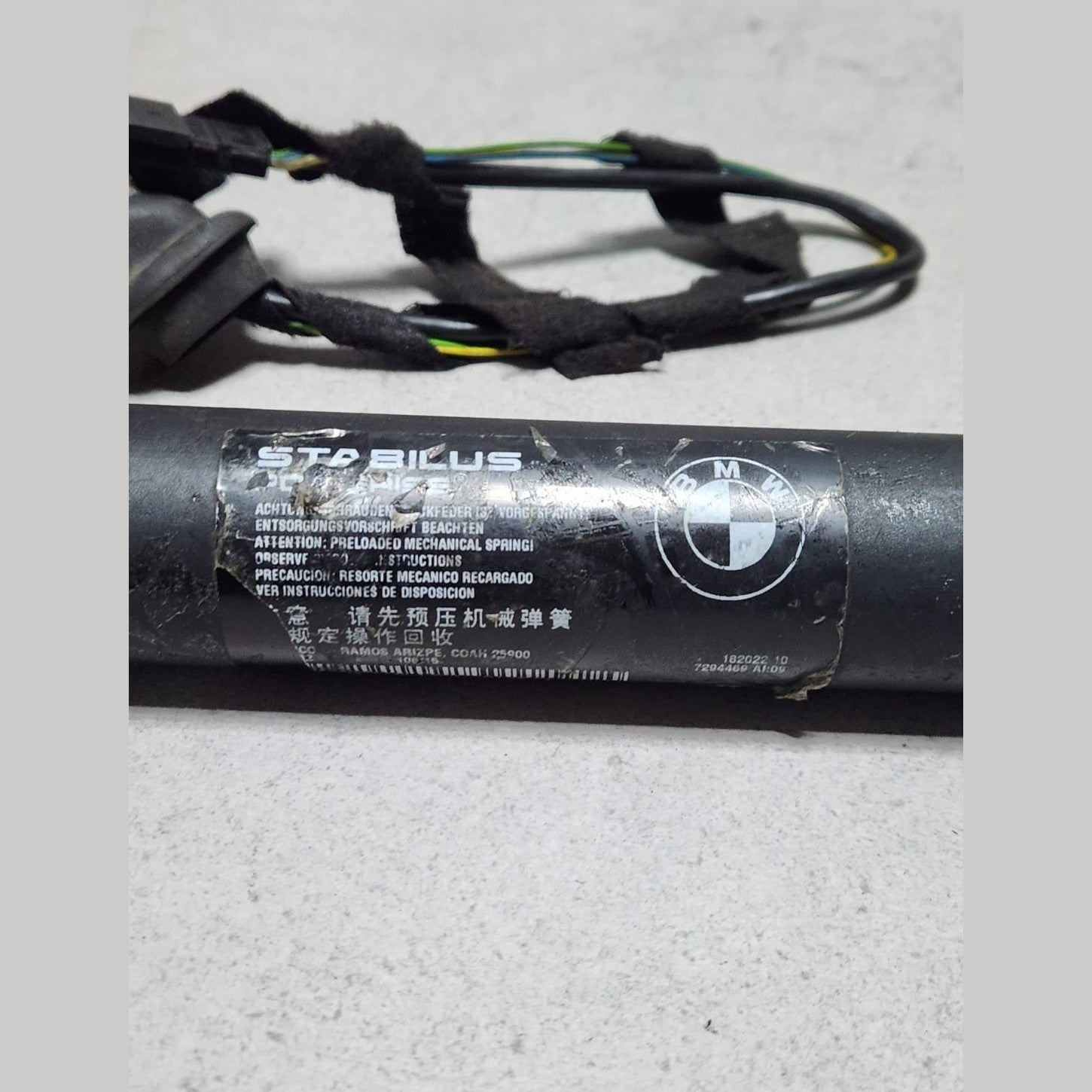 2014-2018 BMW X5 Tailgate Strut Spindle Drive 7294469 X5 F15 and F85