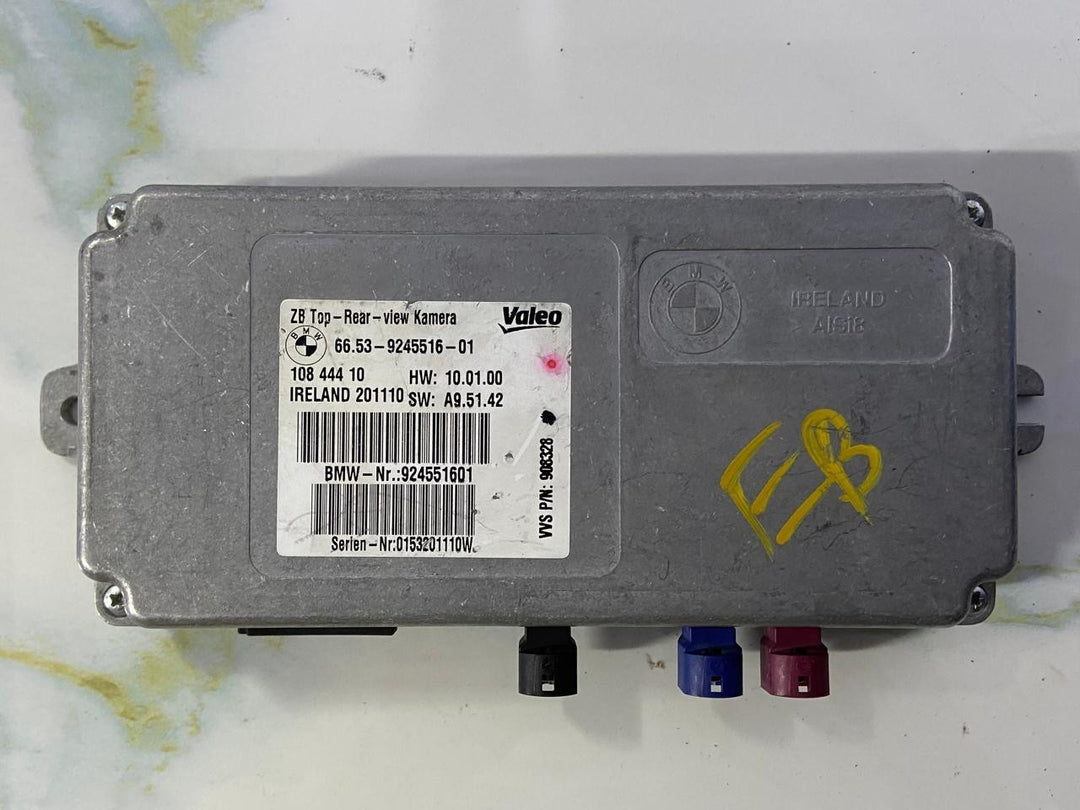 OEM BMW X5 X6 TOP REAR VIEW PARKING CAMERA CONTROL MODULE 9245516