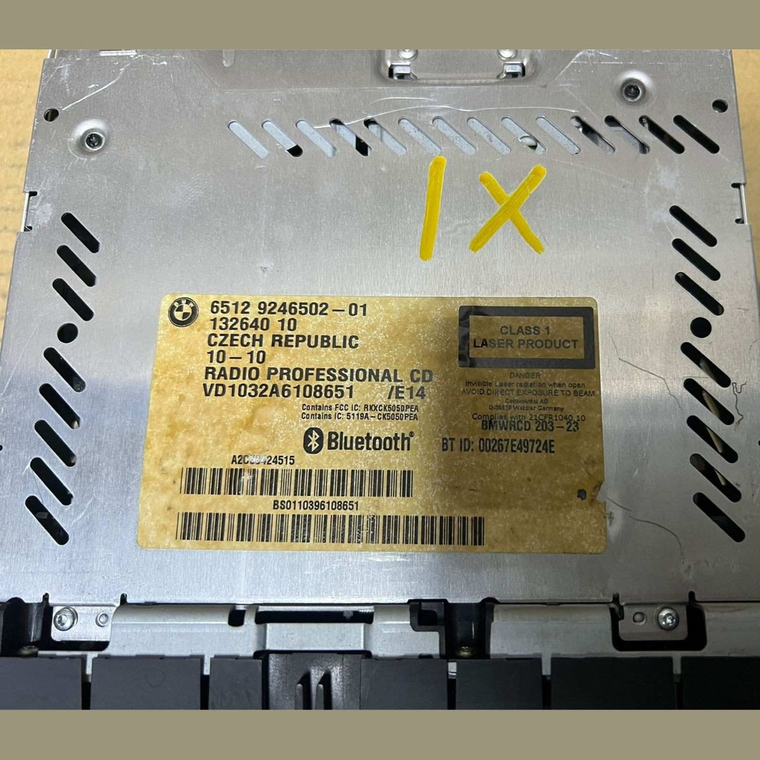 2010-2015 BMW X1 E84 Car Radio Professional CD Head Unit 9246502