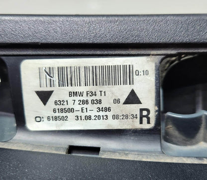 BMW 3 Gran Turismo Tail Light Rear Right 7286038 3 Series and F34 GT OEM