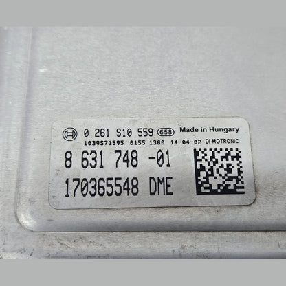 2012-2016 BMW F10 535i, F06 640i, and 740i N55 Engine Control Unit DME 8631748 