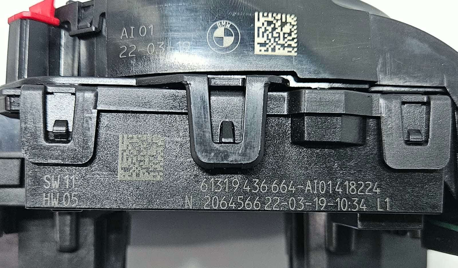 9436664-2018-2022 BMW X5 G05 RHD Switch Unit Steering Column OEM