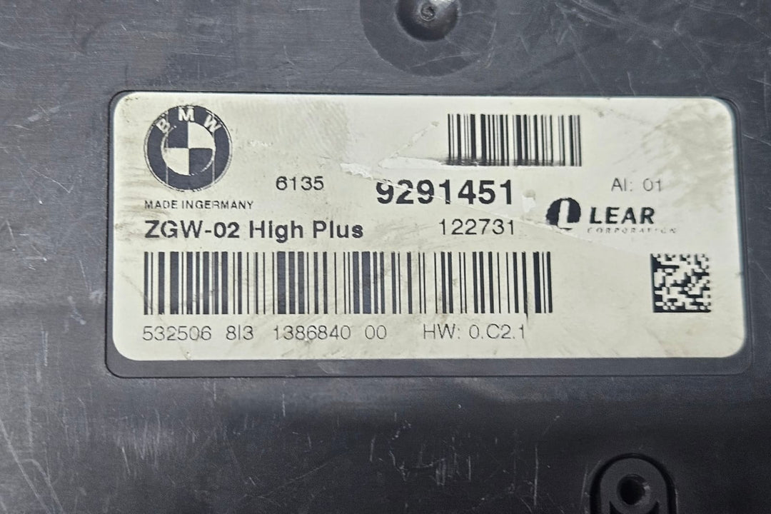 2009-2017 BMW 750i F06 F12 F13 Central Gateway Control Module 9291451 OEM