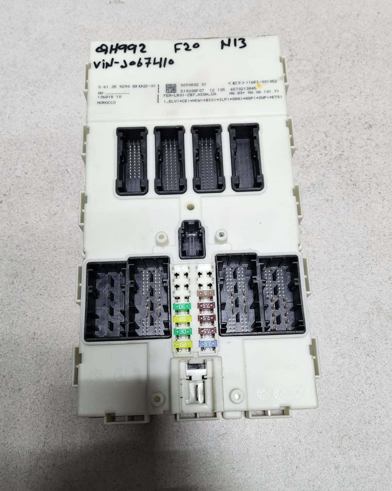 2012-2015 BMW 118i Engine Control Unit 8638198 N13 116i 316i F20 F30 ECU SET