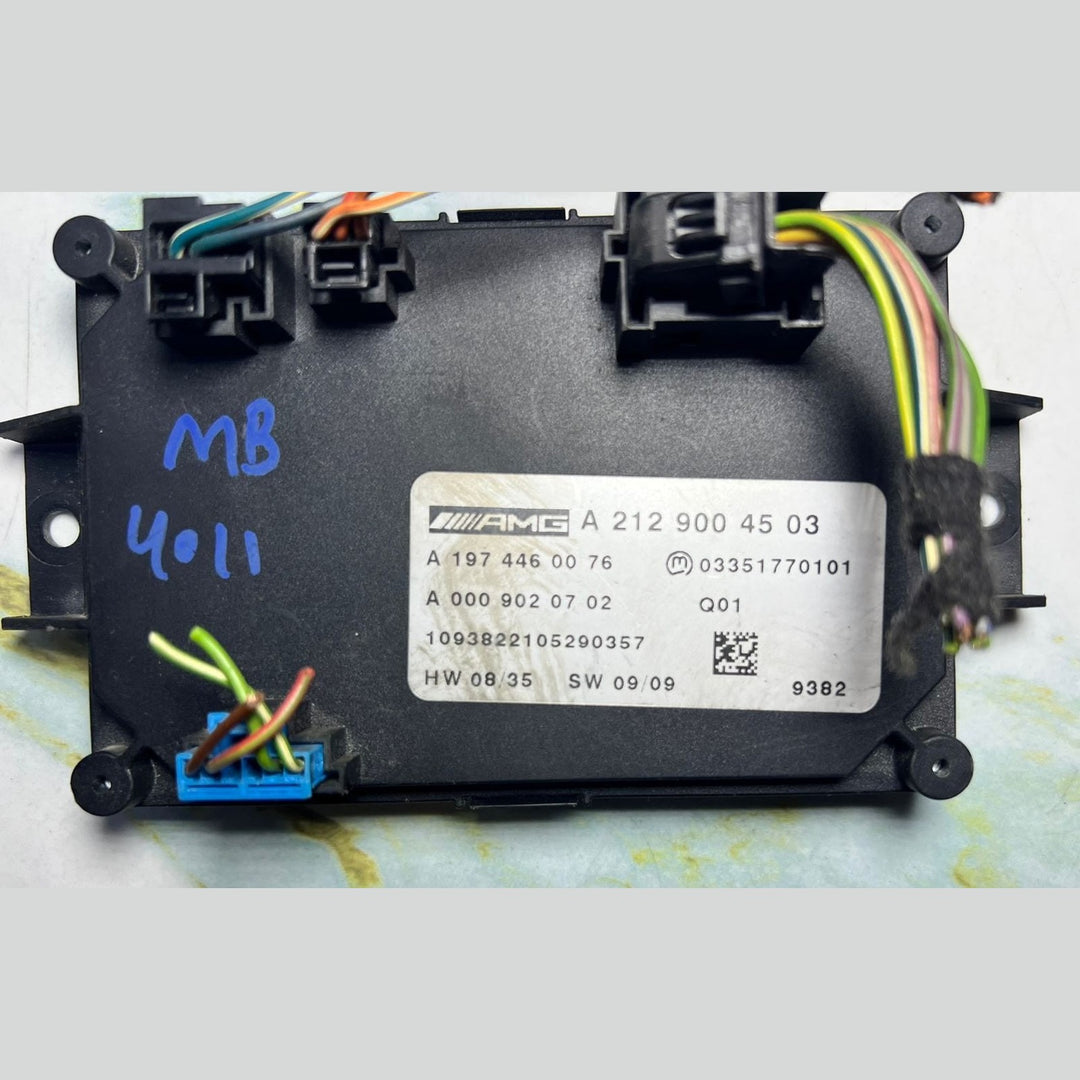 Mercedes Electronic Control Unit Amg Suspension A2129004503 E-Class W212 AMG