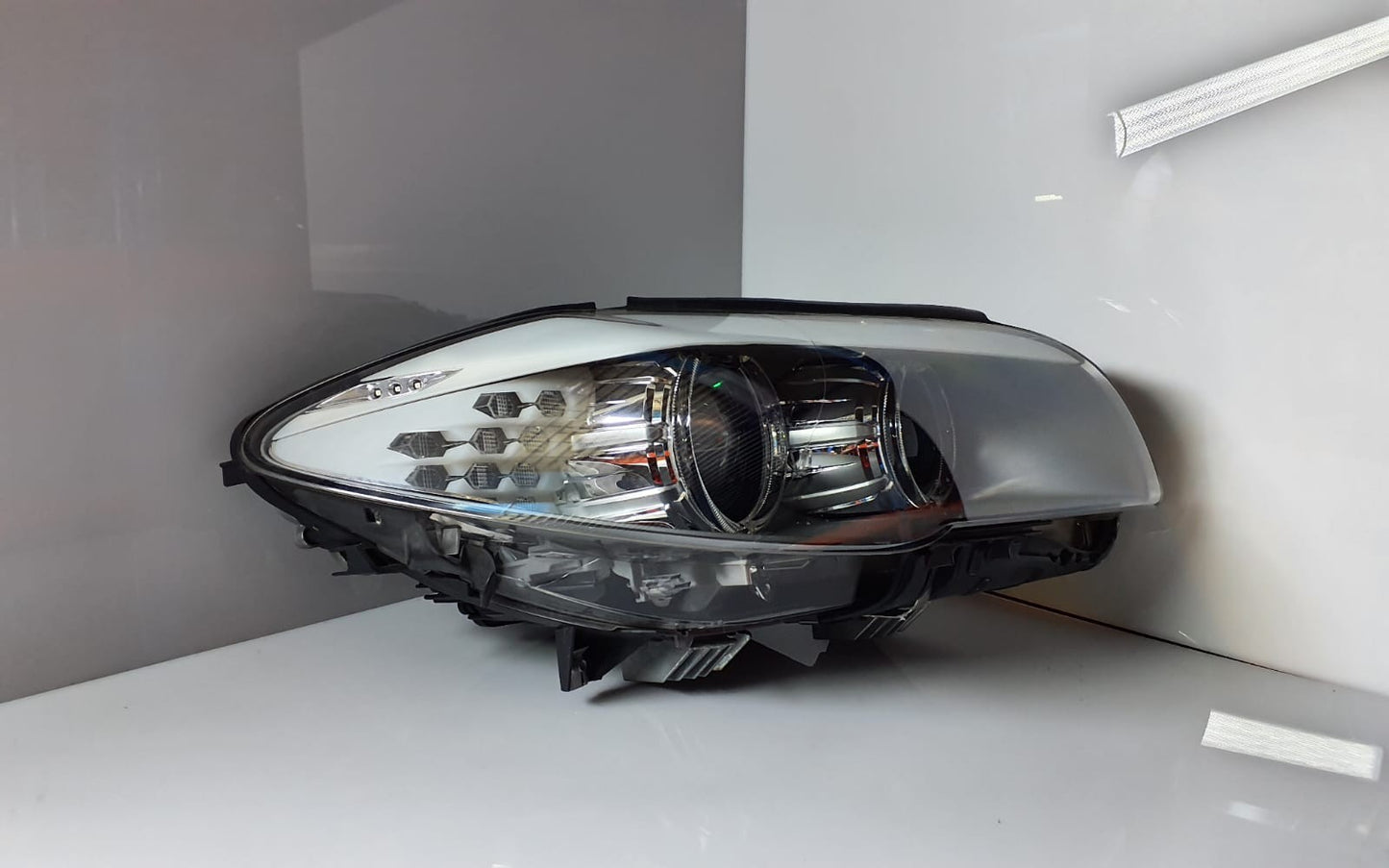 BMW 5 Series F10 F11 Right Bi Xenon Headlight OEM 7203248
