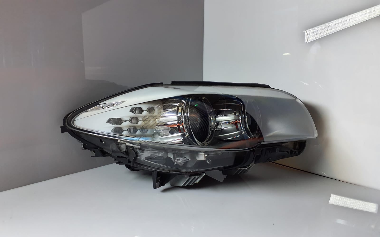 BMW 5 Series F10 F11 Right Bi Xenon Headlight OEM 7203248
