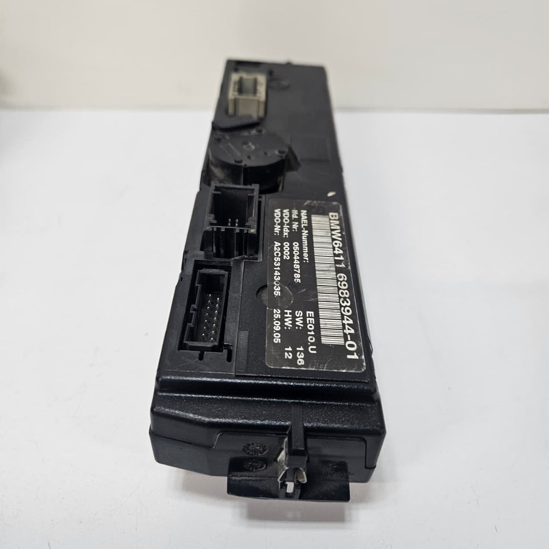 2006 BMW 3-Series E90 325i 330i Climate Control Panel 6983944