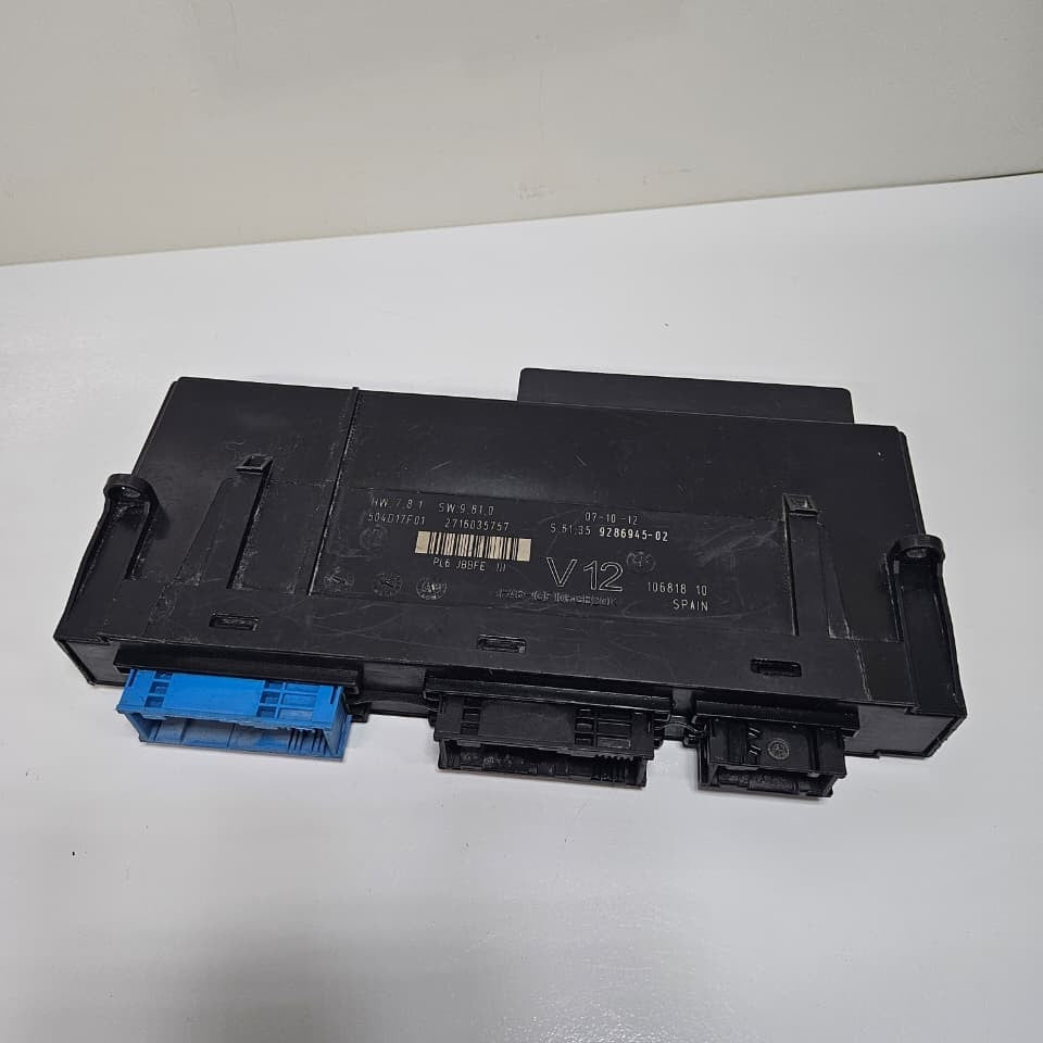 10-18 BMW BCM 550i F10 535i GT F07 Body Comfort Control Module 9286945 OEM
