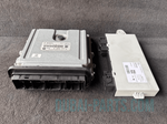 Load image into Gallery viewer, BMW 5 7 SERIES F01 F02 F10 F07 N57 D30 ENGINE CONTROL UNIT SET-NO KEY - 8509757
