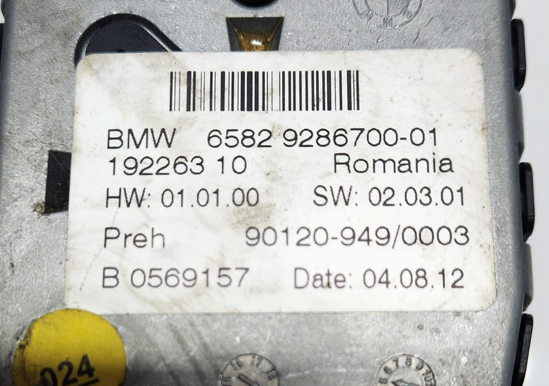 2011-2018 BMW X3 X4 iDrive Controller 9286700 1 2 3 4 5 7 series F01 F10 F11  