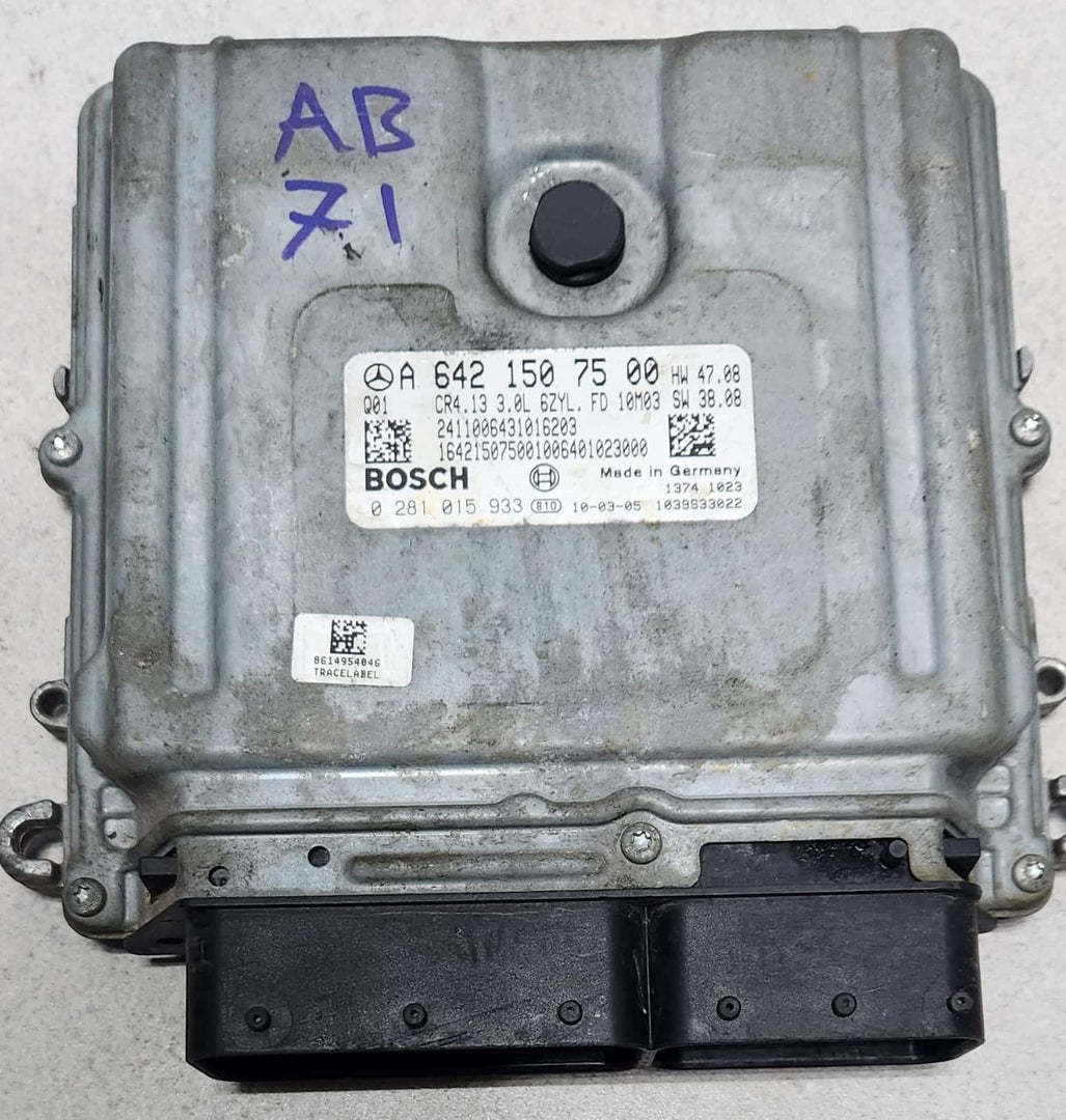 Mercedes-Benz ML320 Engine Control Module A6421507500 2007-2012 W164 350 CDI