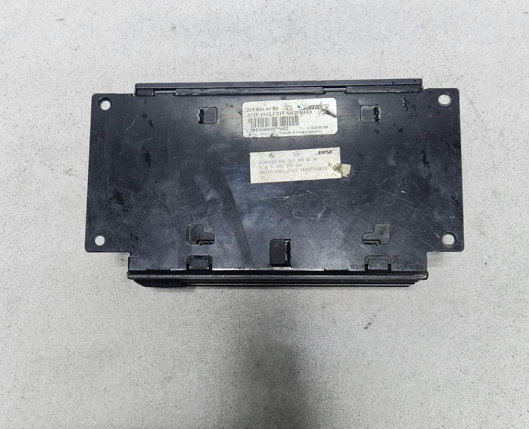 2000-2003 Mercedes-Benz CL500 Audio Amplifier 2158200189 CL500 CL600 CL55 CL63