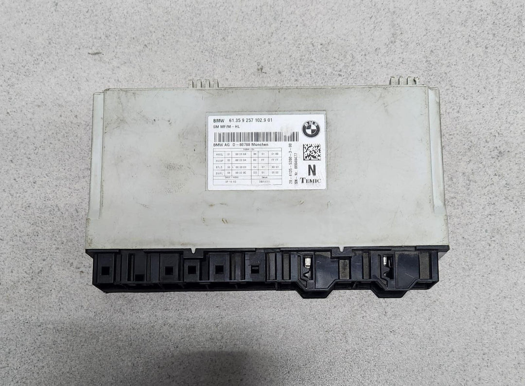 2011-2016 BMW 528i Front Seat Control Module 9257102  F10 5 Series 535i 550i