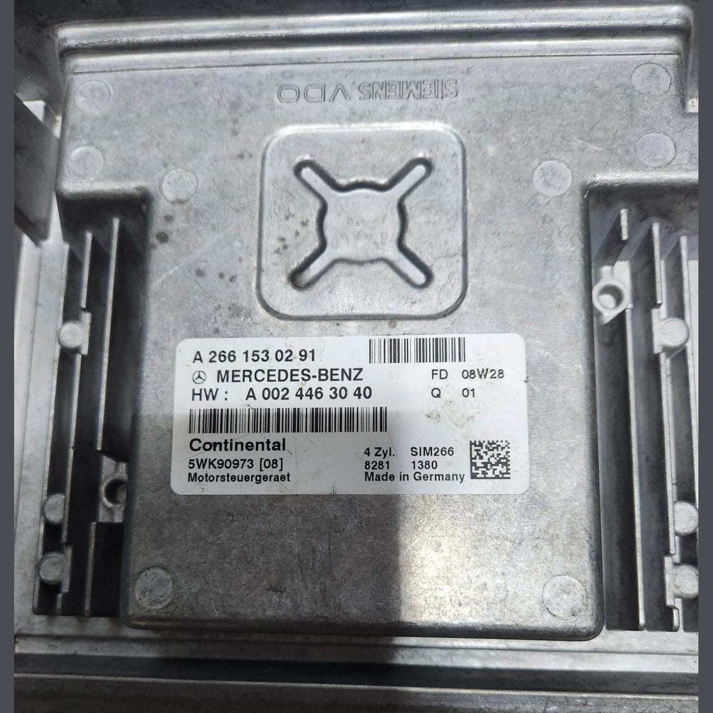Benz Engine Control Module A2661530291 B-Class W245 1.7 engine models
