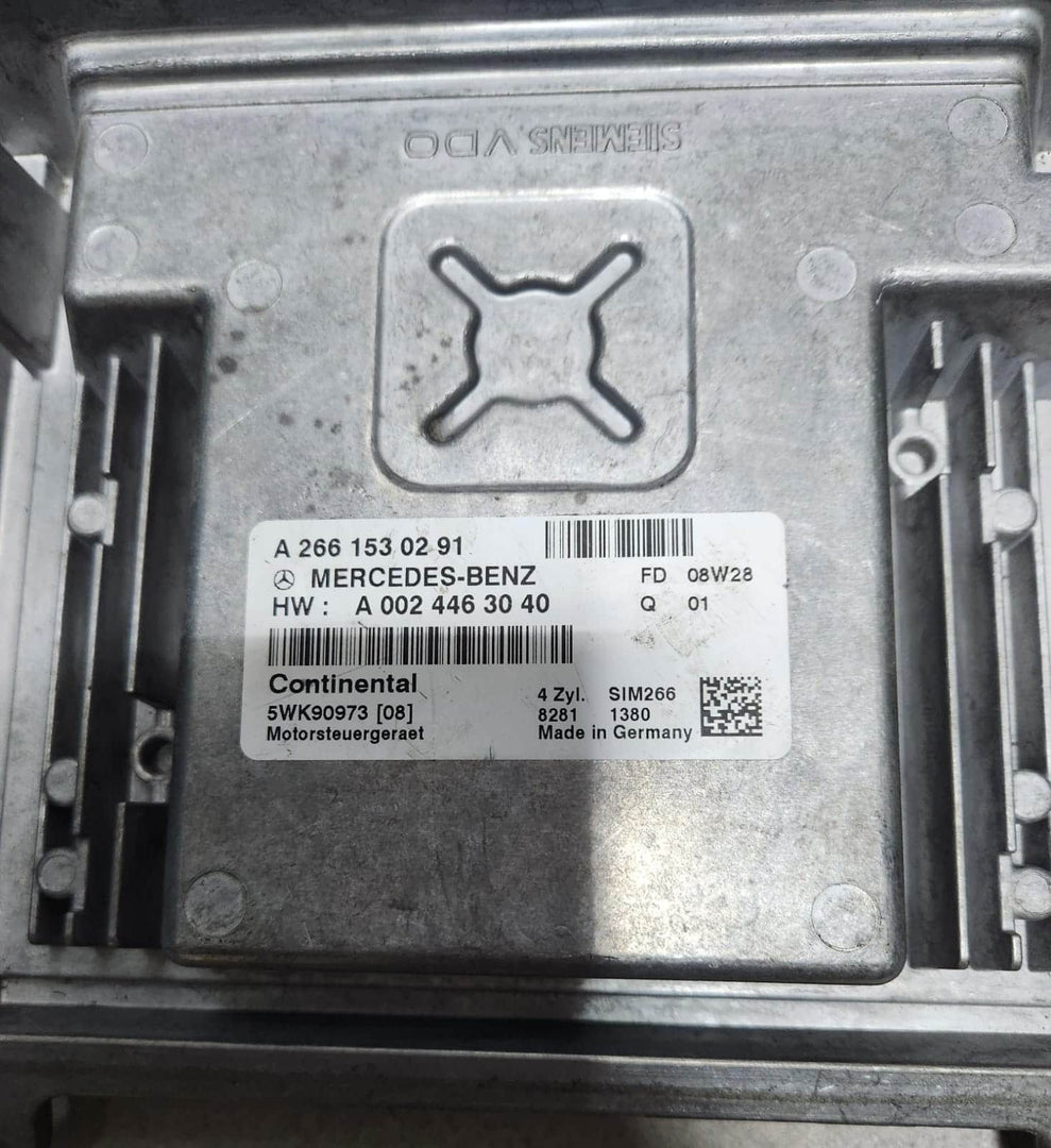 Benz Engine Control Module A2661530291 B-Class W245 1.7 engine models
