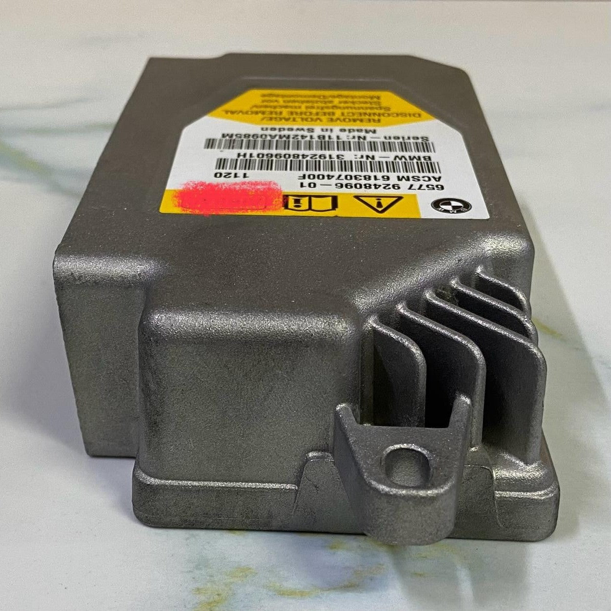 OEM BMW 2011 5 SERIES F10 F11 SRS CONTROL MODULE ECU 9248096
