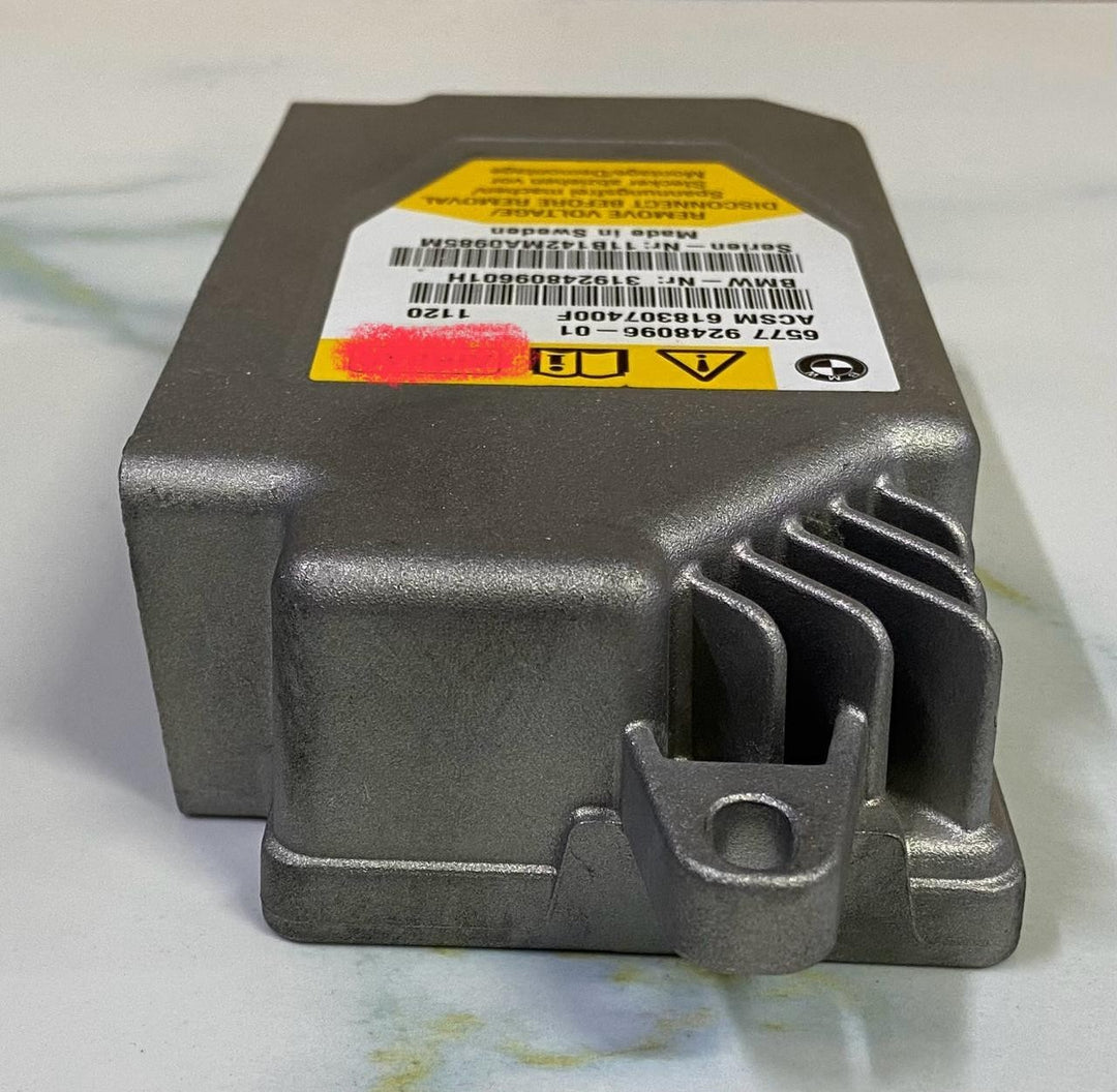 OEM BMW 2011 5 SERIES F10 F11 SRS CONTROL MODULE ECU 9248096