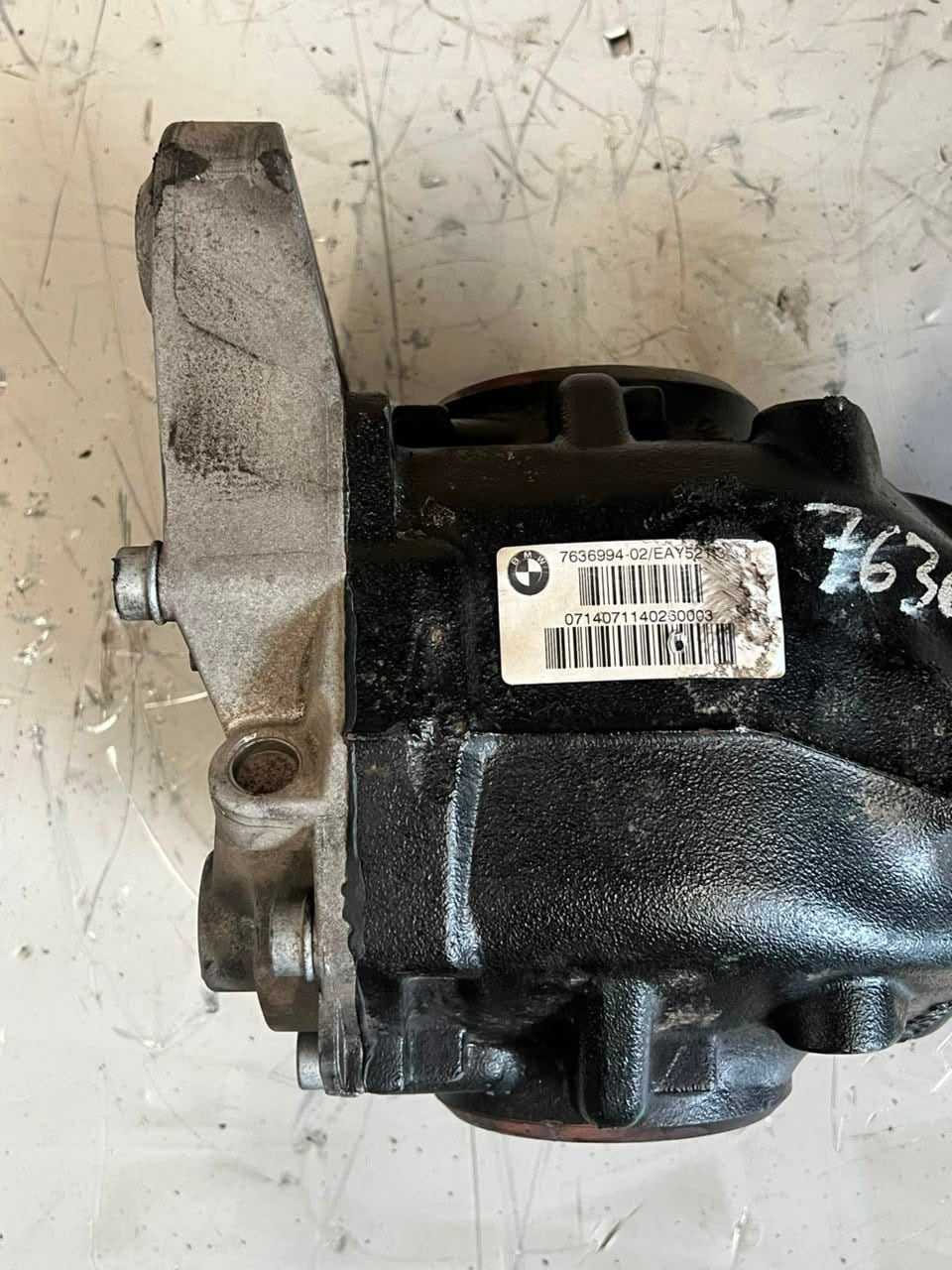 2011-2017 BMW X3 F25 Rear Differential Assembly 3.38 7636994
