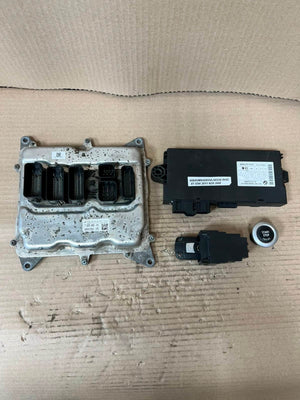 2011 BMW X1 E84 N20 20IX Engine Control Unit ECU SET DME+CAS3+1KEY 7629006