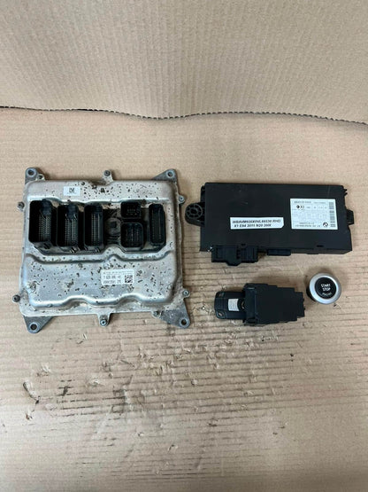 2011 BMW X1 E84 N20 20IX Engine Control Unit ECU SET DME+CAS3+1KEY 7629006
