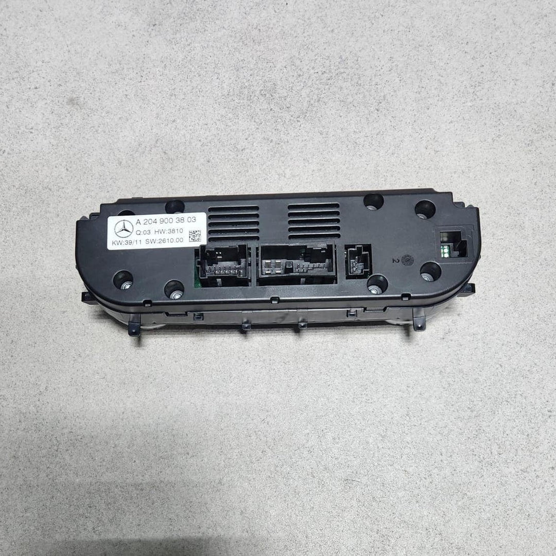 Mercedes-Benz Climate Control Unit A2049003803 C CLASS W204