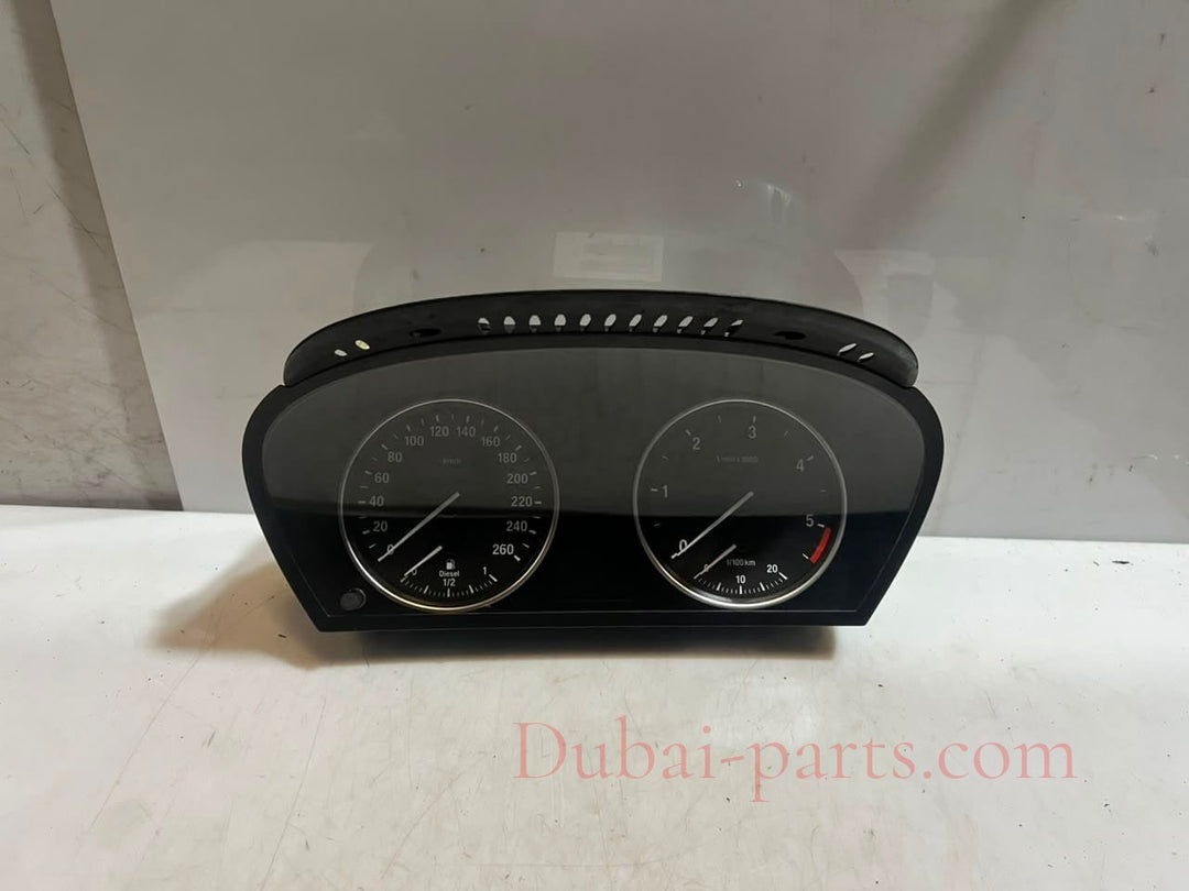 2009-2011 BMW X5 E70 3.0D and 3.5D Speedometer Instrument Cluster 9195690 OEM