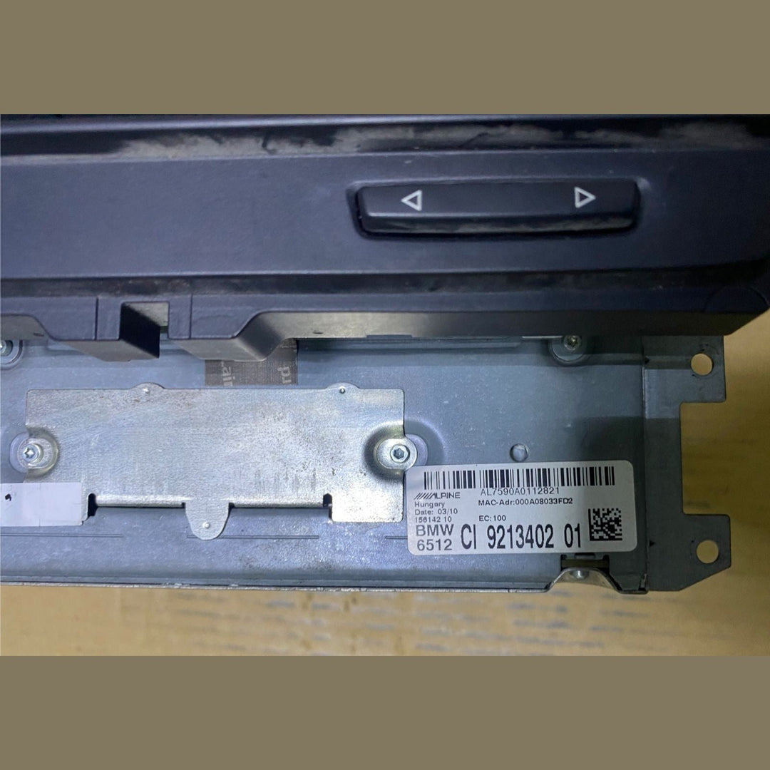 BMW HEAD UNIT CD NAVI CIC 9213402 Z4 E89 Z4 23i N52N  