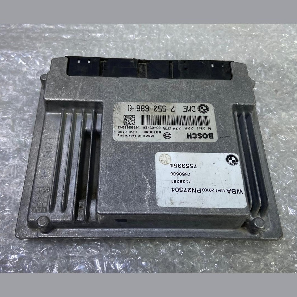 OEM BMW E81 E87 E90 N45 ENGINE CONTROL UNIT ECU MODULE ONLY 7550688
