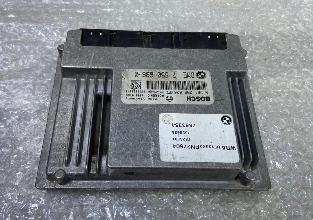 OEM BMW E81 E87 E90 N45 ENGINE CONTROL UNIT ECU MODULE ONLY 7550688
