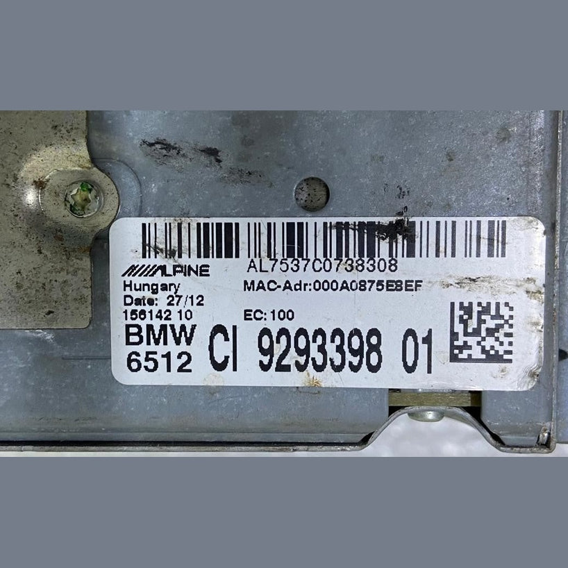 OEM BMW F01 F06 F10 CIC Sat Nav Computer Navigation Audio Head Unit 9293398