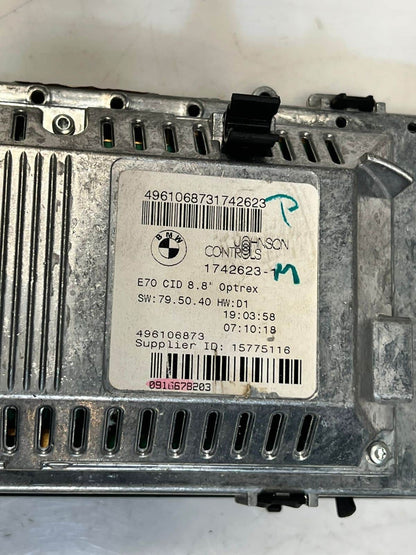 2007-2010 BMW X5 E70 X6 E71 8.8" IDRIVE Navigation Display Screen 1742623 OEM