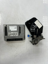 06-07 BMW N62 E66 550i E65 Engine Control Module ECU SET DME+CAS/ZAS RD 7566706