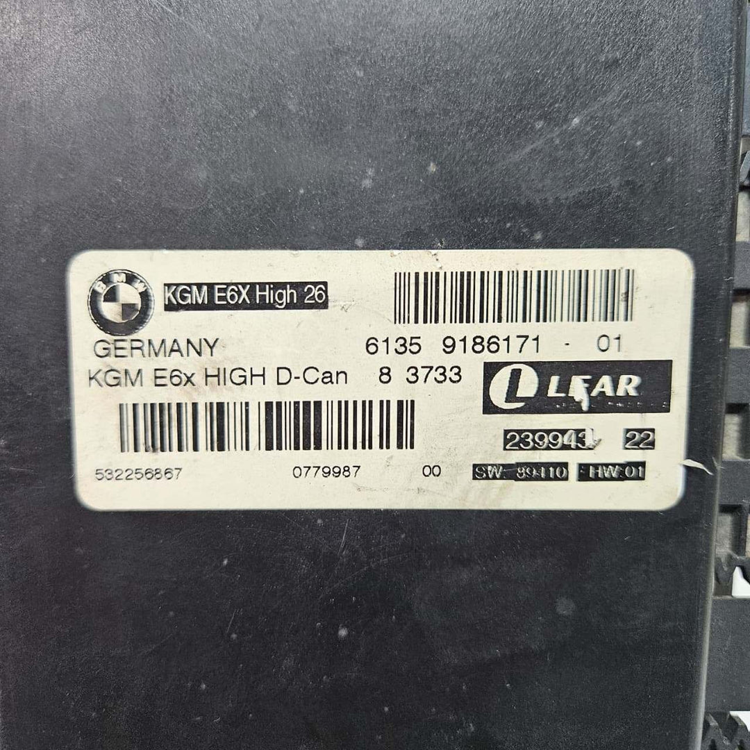 2008-2010 BMW E60 E61 E63 E64 528i Body Control Module 9186171