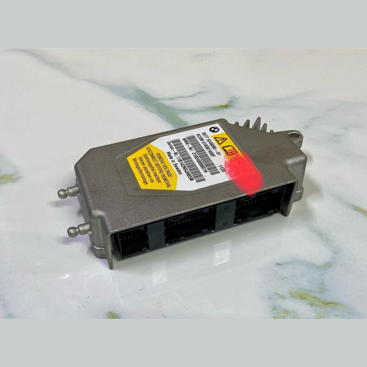 OEM BMW 2011 5 SERIES F10 F11 SRS CONTROL MODULE ECU 9248096