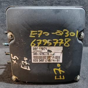 BMW X5 X6 series E70 E71 ABS PUMP DSC BRAKE ANTI LOCK HIDRO ELECTRONIC - 6795778