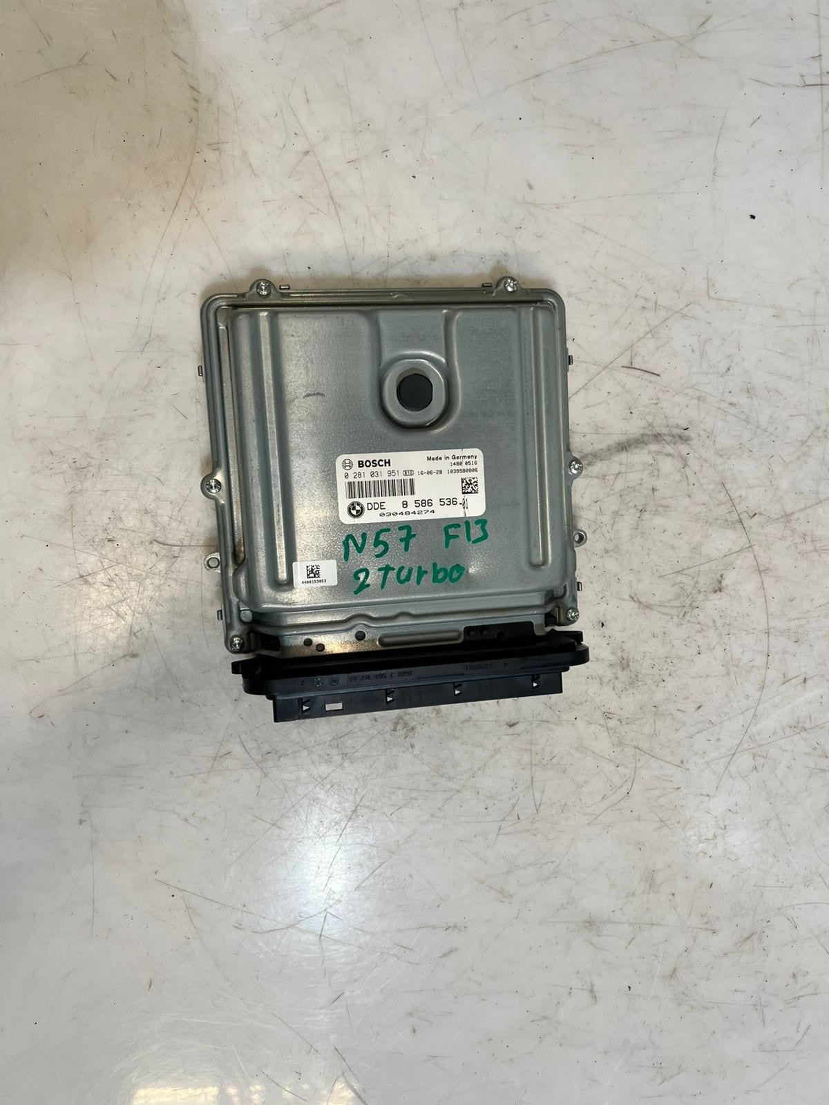BMW N57 F13 2TURBO F30 F32 LCI 335d Engine Control Unit ECU ONLY 8586536 OEM