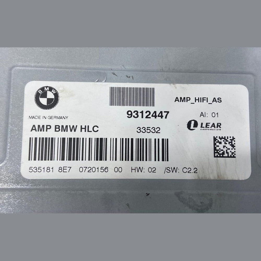 OEM BMW F30 F80 Sedan AUDIO RADIO SOUND HiFi SYSTEM AMPLIFIER  9312447
