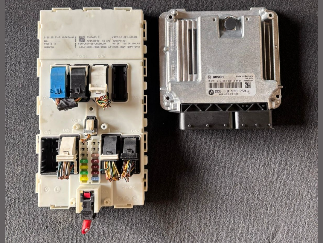 BMW 320d DIESEL N47N F30 F32 F34 F36 2013 ENGINE CONTROL DDE ECU SET  8573259