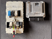 BMW 320d DIESEL N47N F30 F32 F34 F36 2013 ENGINE CONTROL DDE ECU SET  8573259